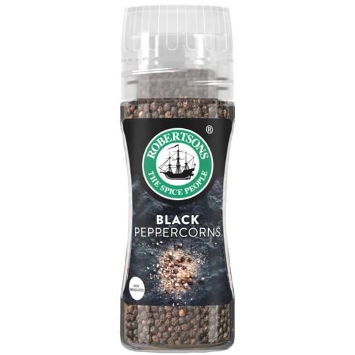 Robertsons Black Peppercorn Grinder 57g